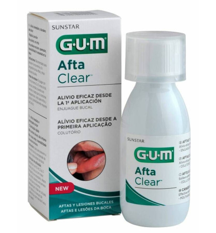 GUM AFTACLEAR COLUTORIO 1 ENVASE 120 ML