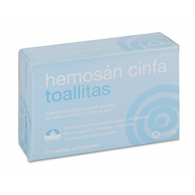 HEMOSAN CINFA 60 TOALLITAS