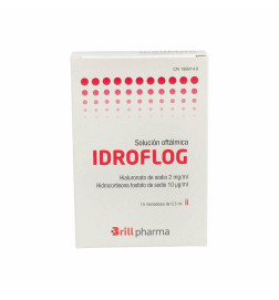 IDROFLOG SOLUCION OFTALMICA 15 MONODOSIS 05 ML