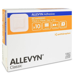 APOSITO ESTERIL ALLEVYN GENTLE BORDER LITE OVAL 3 UNIDADES 86 x 77 cm