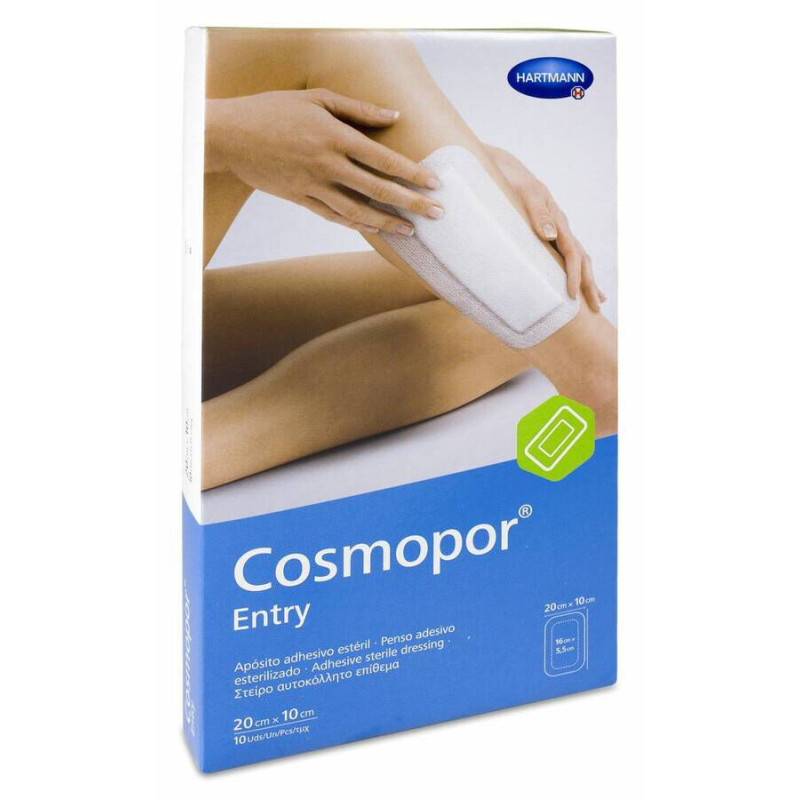 APOSITO ESTERIL COSMOPOR E 10 UNIDADES 20 X 10 CM