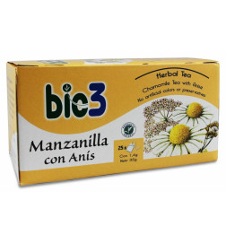 INTERAPOTHEK MANZANILLA CON ANIS 25 FILTROS 12 G