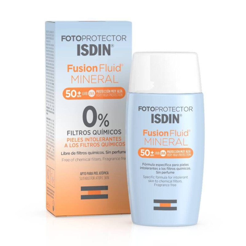 ISDIN FOTOPROTECTOR FUSION FLUID MINERAL SPF 50 1 FRASCO 50 ML