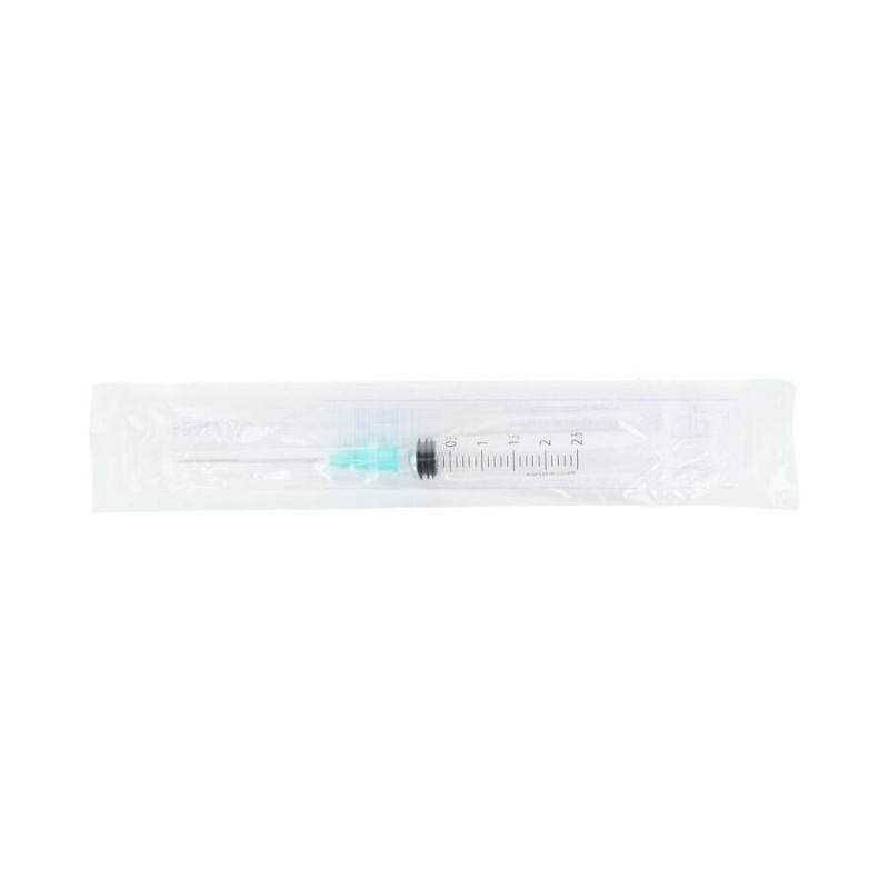 JERINGA CON AGUJA ESTERIL INTERAPOTHEK 1 UNIDAD 5 ML 40 MM X 08 MM