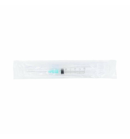 JERINGA CON AGUJA ESTERIL INTERAPOTHEK 1 UNIDAD 5 ML 40 MM X 08 MM
