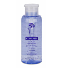 KLORANE AGUA MICELAR AL ACIANO DESMAQUILLANTE 3 EN 1 1 ENVASE 400 ML