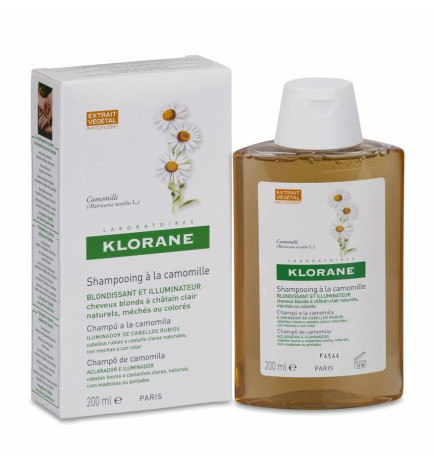 KLORANE CHAMPU A LA CAMOMILA 1 ENVASE 400 ML