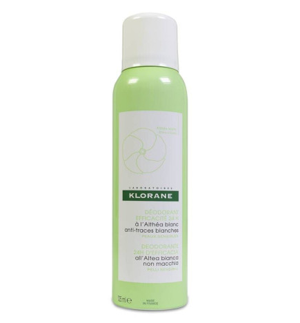 KLORANE DESODORANTE A LA ALTEA BLANCA MUY SUAVE 1 SPRAY 150 ML
