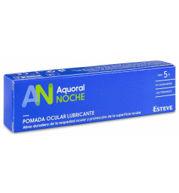 AQUORAL NOCHE POMADA OCULAR LUBRICANTE ESTERIL 1 TUBO 5 G