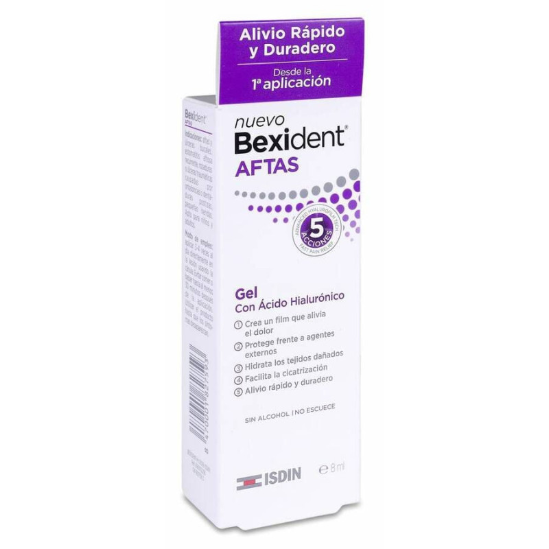 BEXIDENT AFTAS GEL BUCAL PROTECTOR 1 ENVASE 8 ML