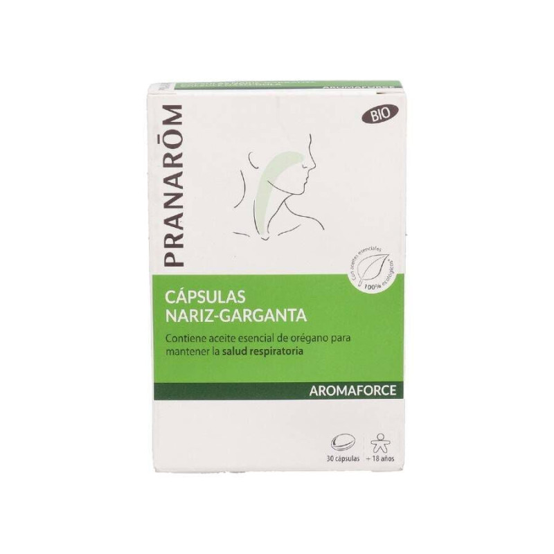 AROMAFORCE CAPSULAS NARIZ GARGANTA 30 CAPSULAS