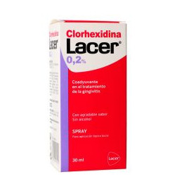 LACER COLUTORIO CLORHEXIDINA 02%    1 SPRAY 30 ML