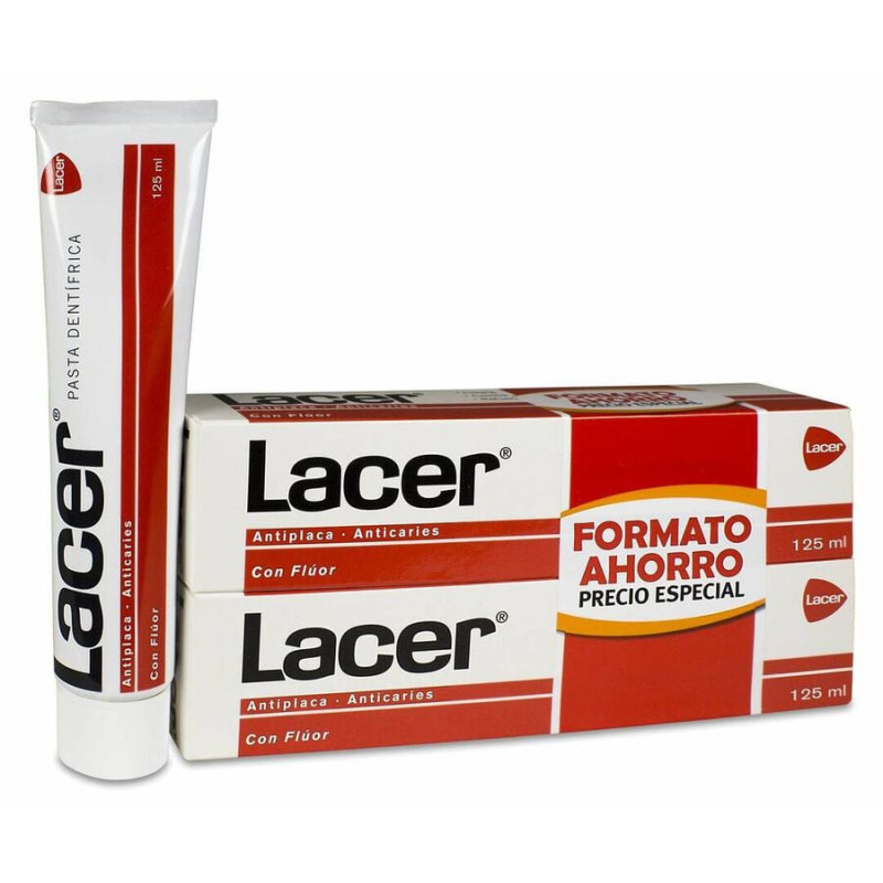 LACER PACK DUPLO PASTA 125ML + COLUTORIO 200ML