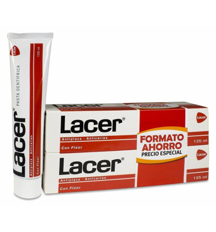 LACER PACK DUPLO PASTA 125ML + COLUTORIO 200ML