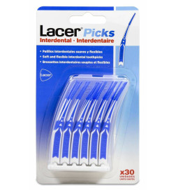 LACER PICKS INTERDENTAL 30 UNIDADES