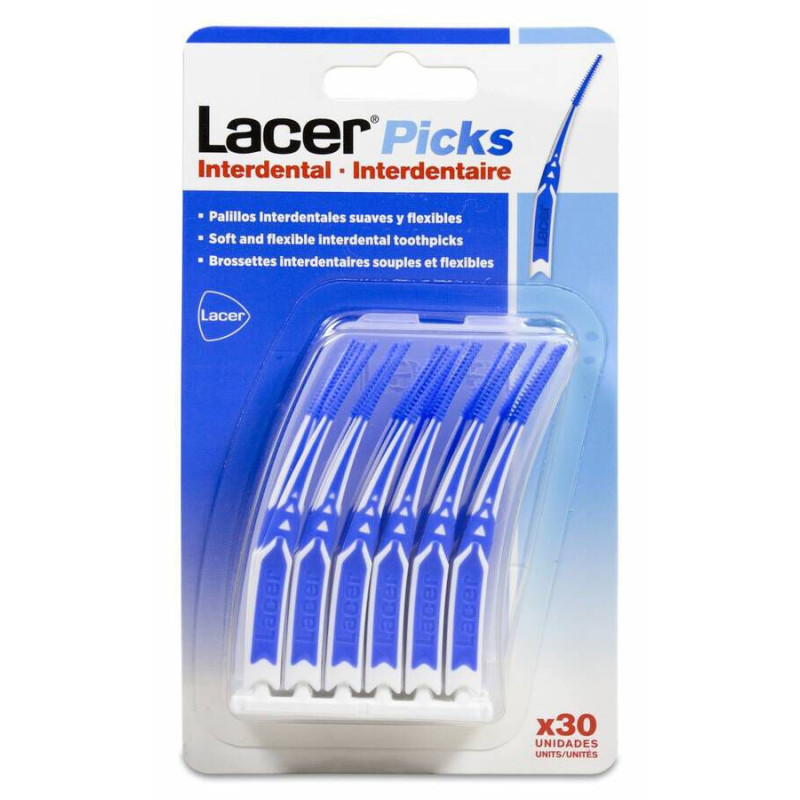 LACER PICKS INTERDENTAL 30 UNIDADES