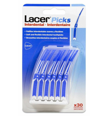 LACER PICKS INTERDENTAL 30 UNIDADES