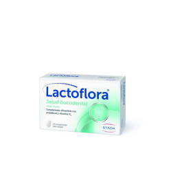 LACTOFLORA SALUD BUCODENTAL 30 COMPRIMIDOS PARA CHUPAR SABOR MENTA
