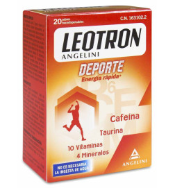 LEOTRON DEPORTE 20 SOBRES BUCODISPERSABLES 2 G