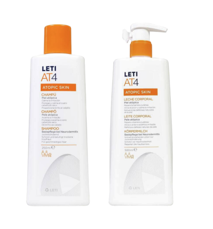 LETI AT4 CHAMPU 1 BOTELLA 250 ML