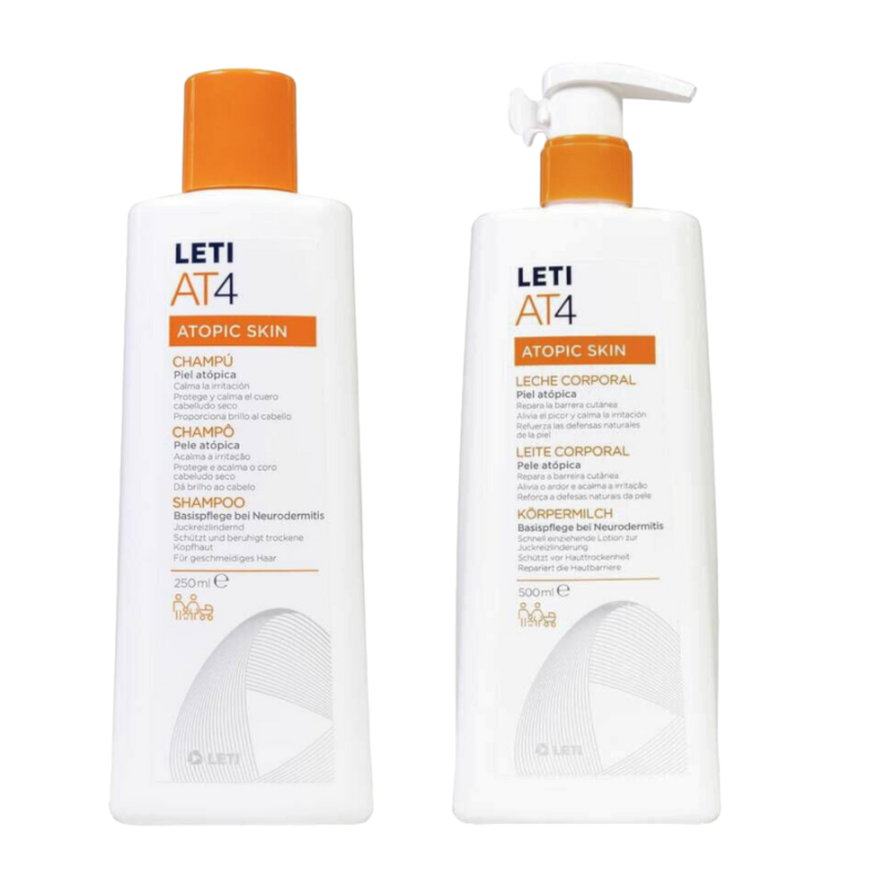 LETI AT4 LECHE CORPORAL 1 BOTELLA 500 ML