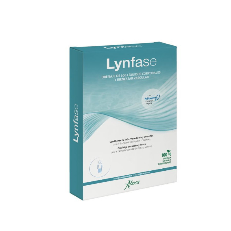 LYNFASE CONCENTRADO FLUIDO MONODOSIS 12 FRASCOS 133 G