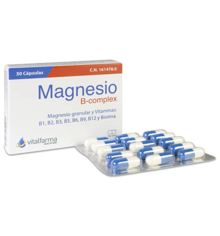 MAGNESIO B COMPLEX 30 CAPSULAS