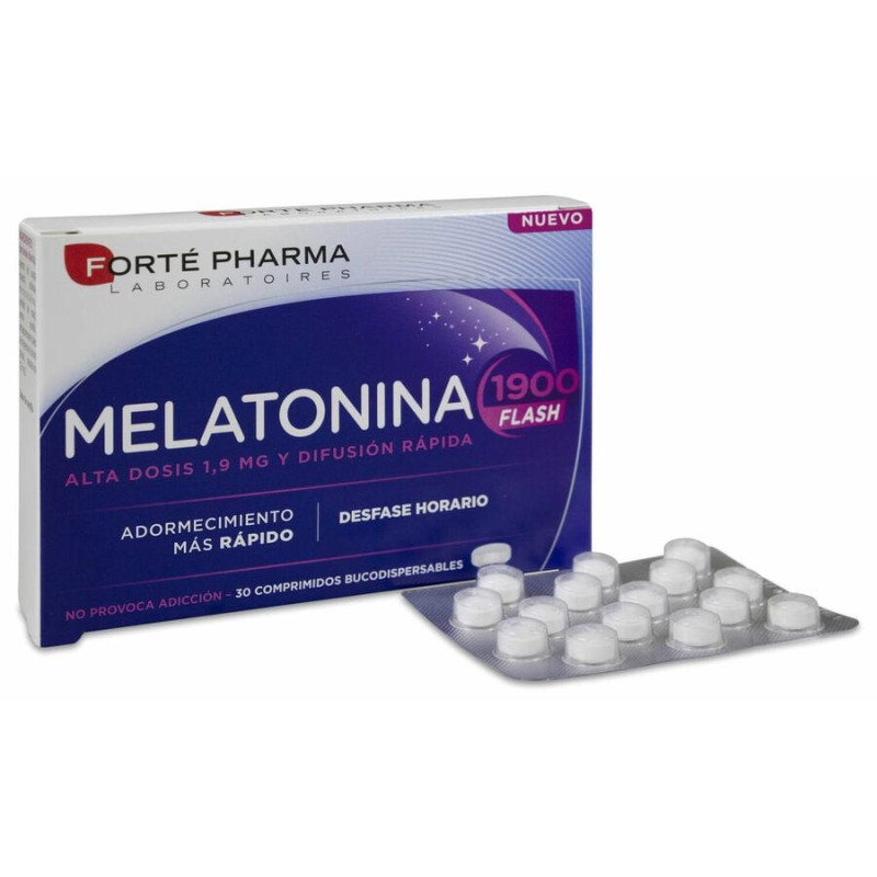 MELATONINA FLASH 1900 30 COMPRIMIDOS BUCODISPERSABLES