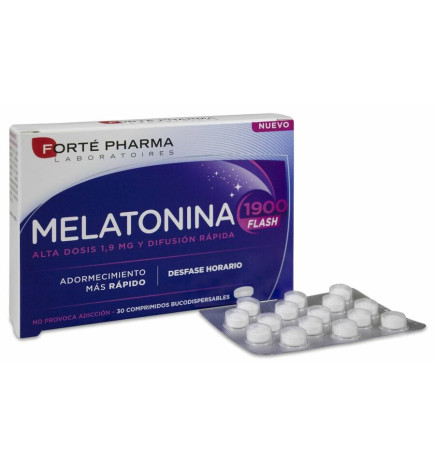 MELATONINA FLASH 1900 30 COMPRIMIDOS BUCODISPERSABLES