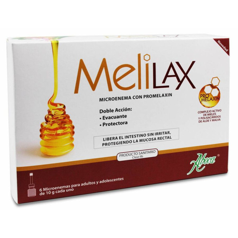 MELILAX ADULT MICROENEMAS 6 UNIDADES 10 G