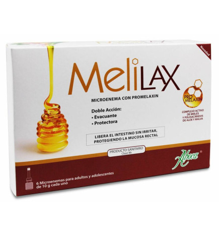MELILAX ADULT MICROENEMAS 6 UNIDADES 10 G
