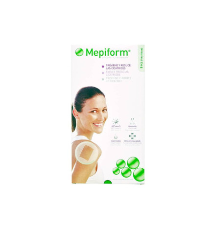 MEPIFORM SILICONA REDUCTOR DE CICATRICES 5 UNIDADES 75 CM X 5 CM