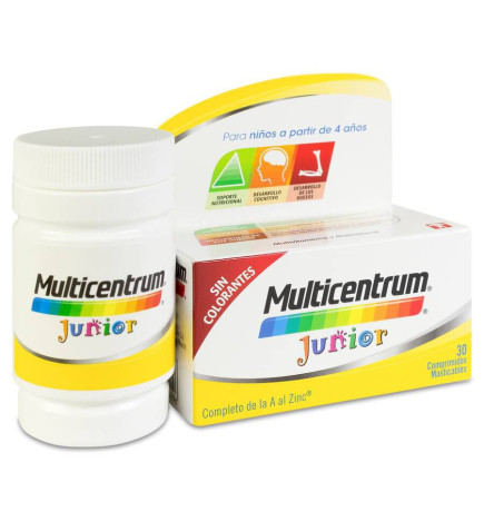 MULTICENTRUM JUNIOR 30 COMPRIMIDOS