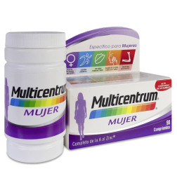 MULTICENTRUM MUJER 90 + 30 COMPRIMIDOS PACK PROMOCIONAL