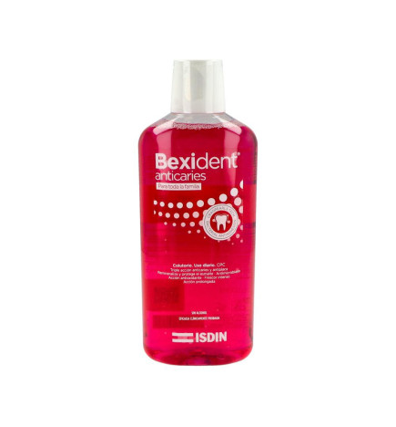 BEXIDENT ANTICARIES COLUTORIO 1 ENVASE 500 ML