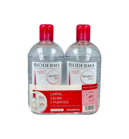BIODERMA PACK SENSIBIO H2O 500ML+500ML