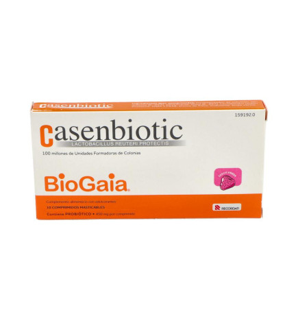 CASENBIOTIC 10 COMPRIMIDOS SABOR FRESA