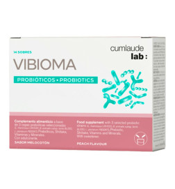 CUMLAUDE LAB: VIBIOMA 14 SOBRES 3 G SABOR MELOCOTON