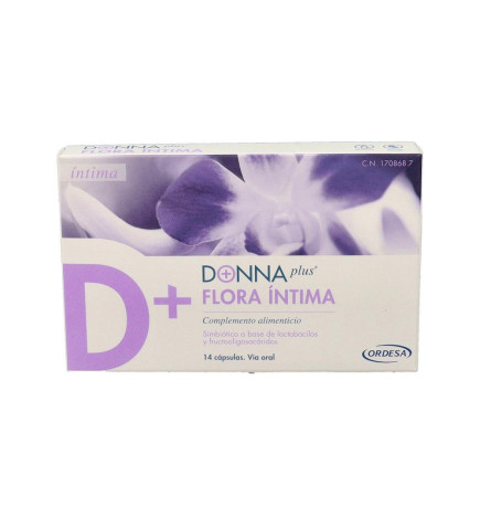 DONNA PLUS+ FLORA INTIMA 14 CAPSULAS