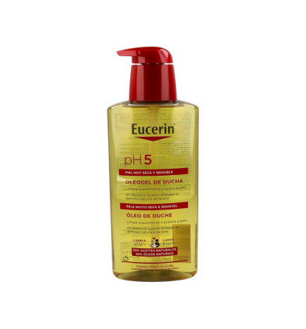 EUCERIN OLEOGEL DE DUCHA PIEL MUY SECA Y SENSIBLE PH5 1 ENVASE 400 ML