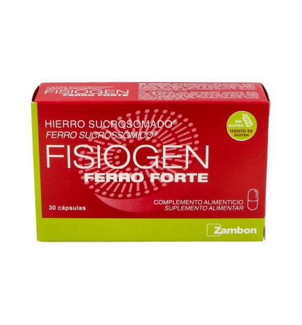 FISIOGEN FERRO FORTE 30 CAPSULAS
