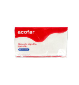 GASA ALGODON HIDROFILO NO ESTERIL ACOFAR 1 UNIDAD 1 m2