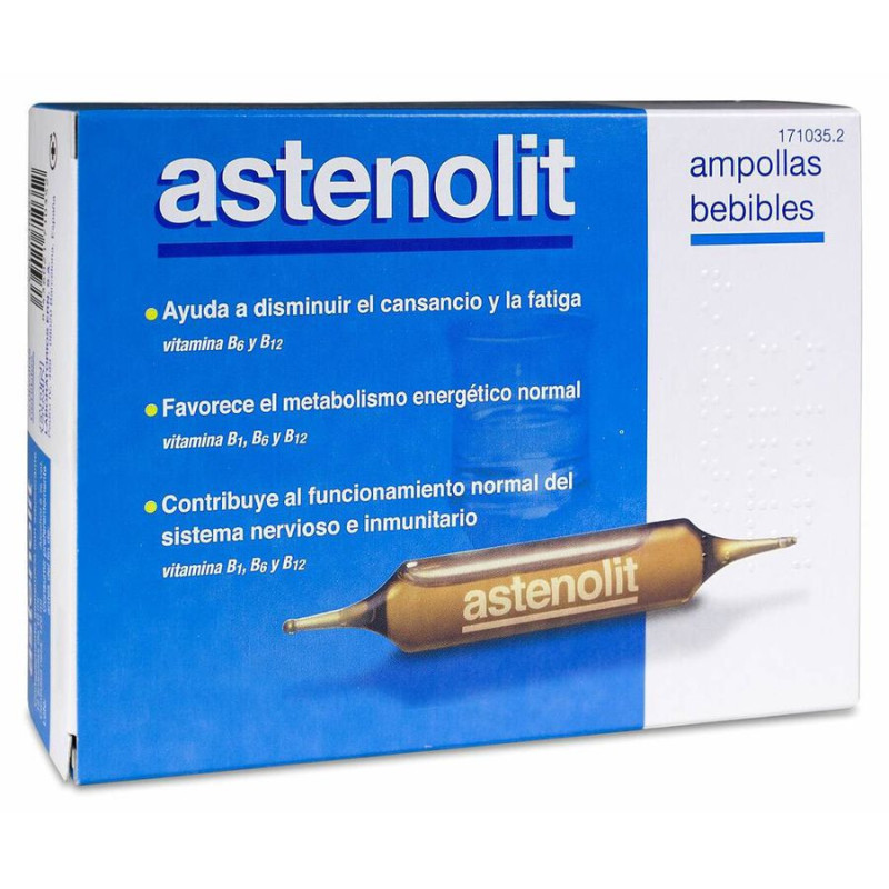 ASTENOLIT 12 AMPOLLAS BEBIBLES 10 ML