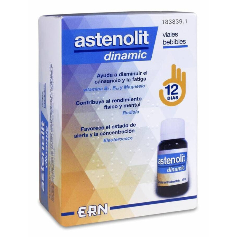 ASTENOLIT RECUPERACION 12 VIALES 10 ML