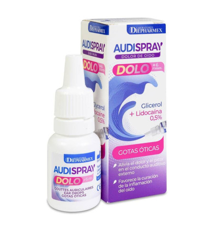 AUDISPRAY DOLO GOTAS OTICAS 1 ENVASE 7 G
