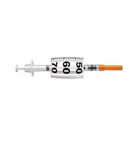 JERINGA CON AGUJA ESTERIL INTERAPOTHEK 1 UNIDAD 25 ML 40 MM X 08 MM
