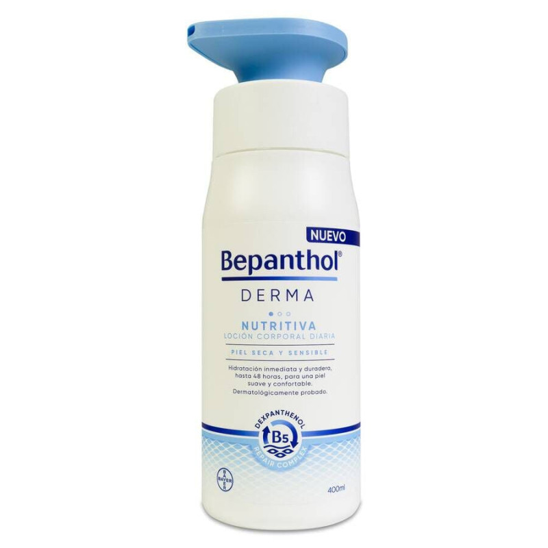 BEPANTHOL DERMA NUTRITIVA LOCION CORPORAL DIARIA 1 ENVASE 400 ml