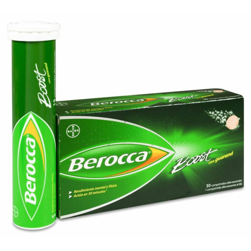 BEROCCA BOOST 30 COMPRIMIDOS EFERVESCENTES