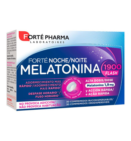 MELATONINA FLASH 1900 30 COMPRIMIDOS BUCODISPERSABLES