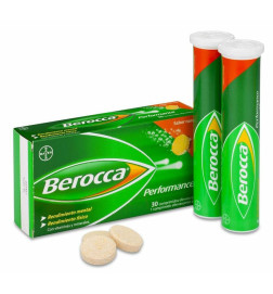 BEROCCA PERFORMANCE 30 COMPRIMIDOS EFERVESCENTES SABOR NARANJA